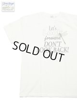 【 FREE RAGE 】　職人Tシャツ [ Look Forward ] [ WHITE ] 【 メール便可 】