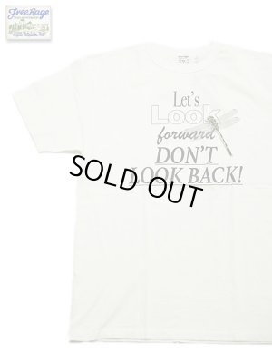 画像1: 【 FREE RAGE 】　職人Tシャツ [ Look Forward ] [ WHITE ] 【 メール便可 】