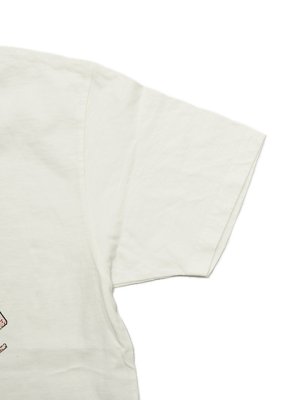 画像5: 【 FREE RAGE 】　フェードアウトTシャツ [ OHAYO ] [ WHITE] 【 メール便可 】