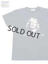 【 FREE RAGE 】　フェードアウトTシャツ[ HOLLYWOOD ] [ NAVY ] 【 メール便可 】