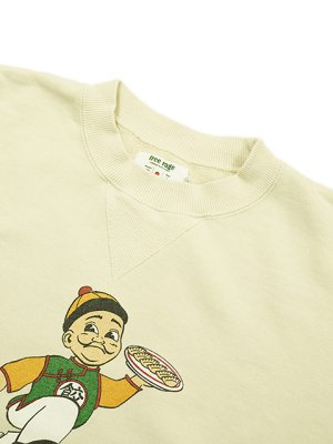 画像5: 【 FREE RAGE（フリーレイジ） 】　クラシッククルースウェット [ Gyoza Boy vol.2 ] [ ECRU ]