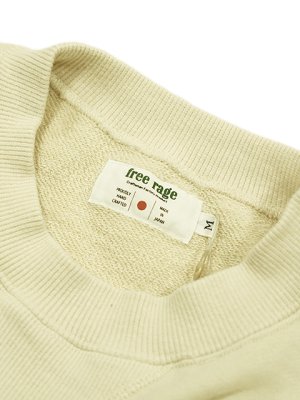 画像9: 【 FREE RAGE（フリーレイジ） 】　クラシッククルースウェット [ Gyoza Boy vol.2 ] [ ECRU ]