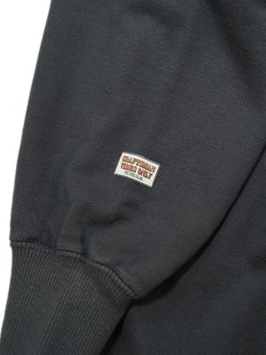 画像8: 【 FREE RAGE（フリーレイジ） 】　ハンドクラフトクルースウェット [ Hand Stamp ] [ SUMI ]