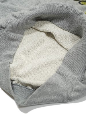 画像8: 【 FREE RAGE（フリーレイジ） 】　ハンドクラフトクルースウェット [ Hand Brush Paint ] [ H.GRAY ]