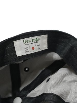 画像7: 【 FREE RAGE 】 6パネルキャップ [ CRAFTSMAN VIBES ONLY ] [ One Year Later ver, ] [ Black ] 【 メール便可 】