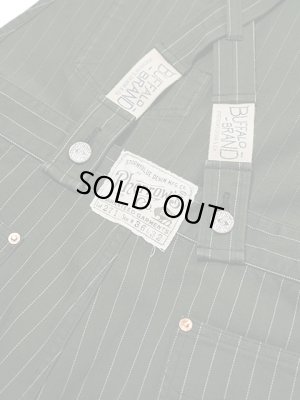 画像10: 【 Pherrow's（フェローズ） 】　271OA　コークストライプオーバーオール　[ Low Back Style Overall ] [ OLIVE COKE STRIPE ]