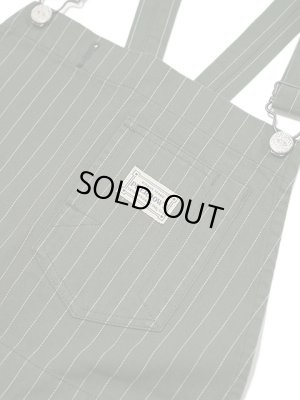 画像4: 【 Pherrow's（フェローズ） 】　271OA　コークストライプオーバーオール　[ Low Back Style Overall ] [ OLIVE COKE STRIPE ]