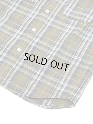 画像7: 【 Pherrow's（フェローズ） 】　フランネルチェックシャツ [ Used Wash ] [ BROWN x NAVY ]