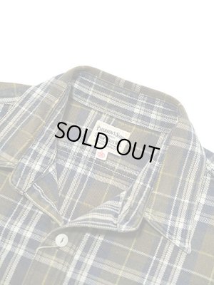 画像9: 【 Pherrow's（フェローズ） 】　フランネルチェックシャツ [ Used Wash ] [ BROWN x NAVY ]