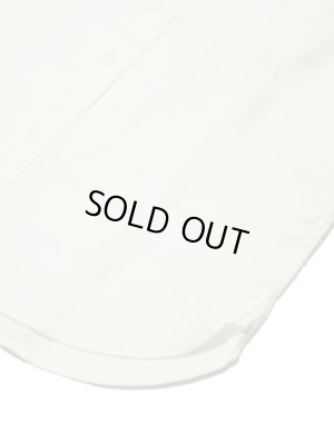 画像6: 【 Pherrow's（フェローズ） 】 七分袖フレンチリネンボタンダウンシャツ [ WHITE ]