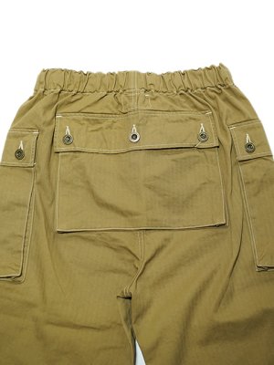 画像6: 【 Pherrow's（フェローズ） 】　M-44 HERRINGBONE PANTS　[ U.S.M.C ] [ BEIGE ]