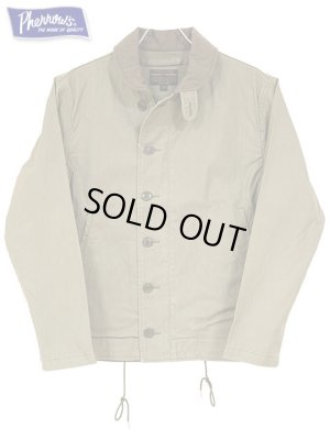 画像3: 【 Pherrow's（フェローズ） 】 N-1 Deck Jacket [ PLAIN MODEL ]