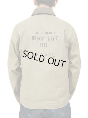 画像2: 【 Pherrow's（フェローズ） 】 N-1 Deck Jacket [ DECORATION MODEL ] [ SEABEES Squadrons ]