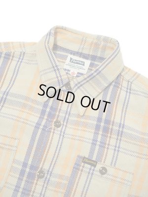 画像3: 【 Pherrow's（フェローズ） 】　ヘビーウェイトフランネルチェックシャツ [ Heavy Flannel Shirts ] [ BEIGE ]
