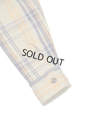 画像5: 【 Pherrow's（フェローズ） 】　ヘビーウェイトフランネルチェックシャツ [ Heavy Flannel Shirts ] [ BEIGE ]