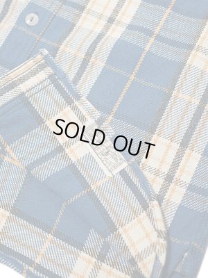 画像7: 【 Pherrow's（フェローズ） 】　ヘビーウェイトフランネルチェックシャツ [ Heavy Flannel Shirts ] [ NAVY ]