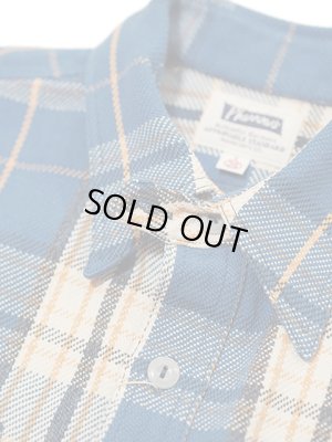 画像9: 【 Pherrow's（フェローズ） 】　ヘビーウェイトフランネルチェックシャツ [ Heavy Flannel Shirts ] [ NAVY ]