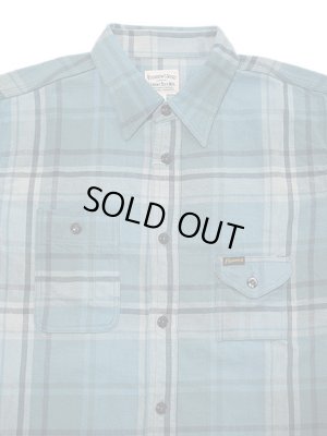 画像6: 【 Pherrow's（フェローズ） 】　ライトフランネルワークシャツ　[ Light Flannel Work Shirts ] [ BLUE ]