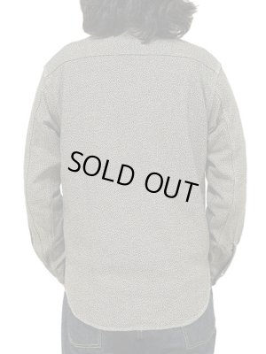 画像2: 【 Pherrow's（フェローズ） 】 三つ杢ツイルプルオーバーワークシャツ [ Pullover Work Shirts ] [ HEATHER BEIGE ]