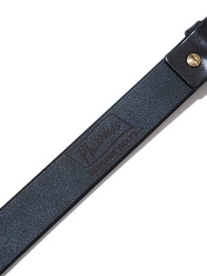 画像6: 【 Pherrow's（フェローズ） 】　国産サドルベンズレザーシングルピンベルト　[ SINGLE PIN BELT ]　[ BLACK ]