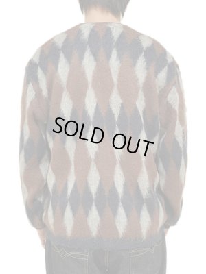 画像2: 【 Pherrow's（フェローズ） 】　モヘアニットカーディガン　[ MOHAIR KNIT CARDIGAN ] [ Diamond Navy ] 