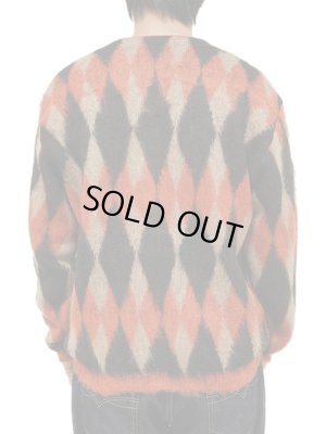 画像2: 【 Pherrow's（フェローズ） 】　モヘアニットカーディガン　[ MOHAIR KNIT CARDIGAN ] [ Diamond Orange ] 