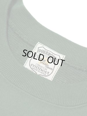 画像7: 【 Pherrow's（フェローズ） 】　 リバースウィーブクルーネック [ REVERSE SWEAT CREW ] [ GREEN ]