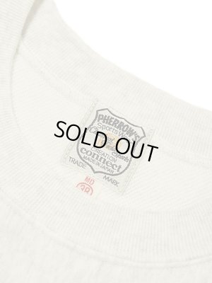 画像7: 【 Pherrow's（フェローズ） 】　 リバースウィーブクルーネック [ REVERSE SWEAT CREW ] [ OATMEAL ]