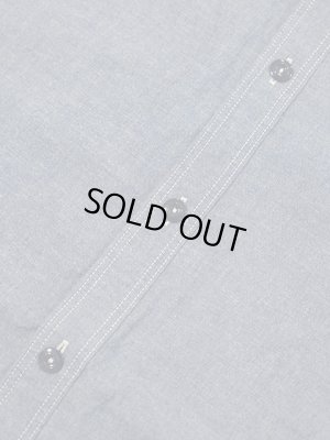 画像10: 【 Pherrow's（フェローズ） 】　半袖ラウンドヨークワークシャツ　[ Round York Work Shirts ] [ Blue Chambray ]