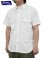 画像1: 【 Pherrow's（フェローズ） 】　半袖ラウンドヨークワークシャツ　[ Round York Work Shirts ] [ White Chambray ] (1)