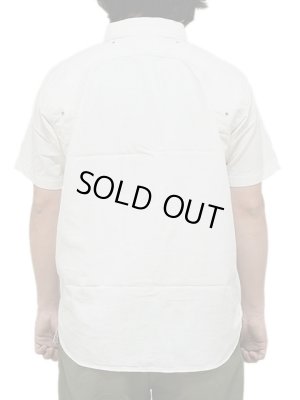 画像2: 【 Pherrow's（フェローズ） 】　半袖ラウンドヨークワークシャツ　[ Round York Work Shirts ] [ White Chambray ]