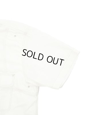 画像5: 【 Pherrow's（フェローズ） 】　半袖ラウンドヨークワークシャツ　[ Round York Work Shirts ] [ White Chambray ]