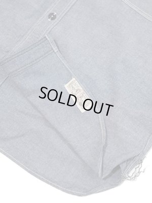 画像7: 【 Pherrow's（フェローズ） 】　半袖ラウンドヨークワークシャツ　[ Round York Work Shirts ] [ Blue Chambray ]