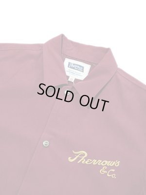 画像3: 【 Pherrow's（フェローズ） 】　コーチジャケット [ Coach Jacket ] [ Pherrow's & Co. ] [ BURGUNDY ]