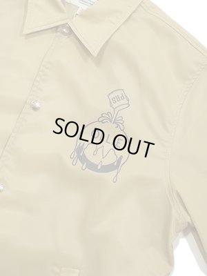 画像4: 【 Pherrow's（フェローズ） 】　コーチジャケット [ NYLON COACH JACKET ] [ OLLIE ] [ BEIGE ]