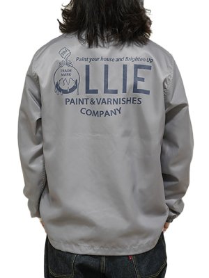 画像2: 【 Pherrow's（フェローズ） 】　コーチジャケット [ NYLON COACH JACKET ] [ OLLIE ] [ GRAY ]