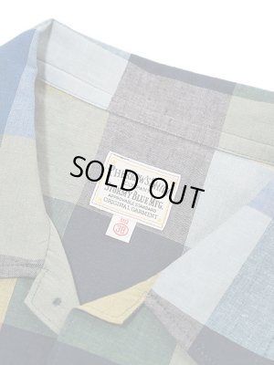 画像8: 【 Pherrow's（フェローズ） 】　オープンカラーシャツ　[  Cotton Linen Open Shirts ] [ NAVY ]