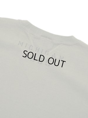 画像7: 【 Pherrow's（フェローズ） 】　半袖スェットタイプ T-シャツ [ MICHIGAN 1955 ] [ OLIVE ] 【 メール便可 】