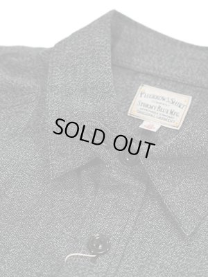 画像12: 【 Pherrow's（フェローズ） 】　撚り杢ラグランワークシャツ [ Covert Raglan Sleeve Work Shirts ] [ Optical Specs ] [ BLACK ]