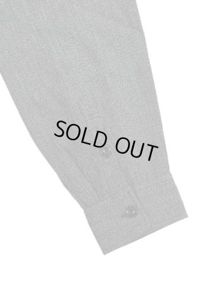 画像9: 【 Pherrow's（フェローズ） 】　撚り杢ラグランワークシャツ [ Covert Raglan Sleeve Work Shirts ] [ Optical Specs ] [ BLACK ]