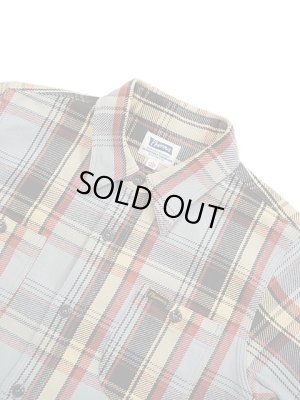 画像3: 【 Pherrow's（フェローズ） 】　ヘビーウェイトフランネルチェックシャツ [ Heavy Flannel Shirts ] [ GRAY ]