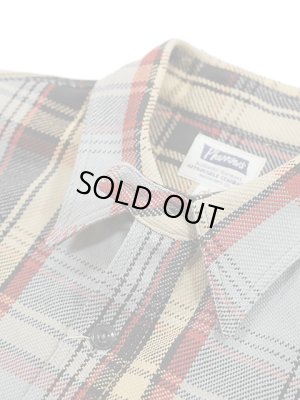 画像8: 【 Pherrow's（フェローズ） 】　ヘビーウェイトフランネルチェックシャツ [ Heavy Flannel Shirts ] [ GRAY ]