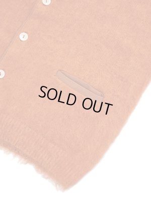 画像4: 【 Pherrow's（フェローズ） 】　モヘアニットカーディガン　[ MOHAIR KNIT CARDIGAN ] [ ORANGE ] 
