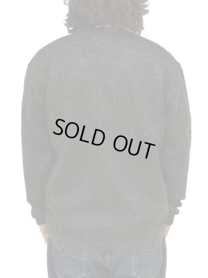 画像2: 【 Pherrow's（フェローズ） 】　モヘアニットカーディガン　[ MOHAIR KNIT CARDIGAN ] [ BLACK STRIPE ] 