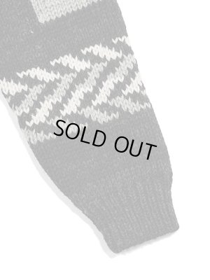 画像5: 【 Pherrow's（フェローズ） 】　ネイティブ柄カウチン [ Native Cardigan ] [ BLACK ] 