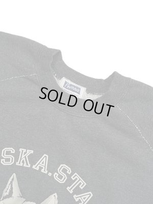 画像3: 【 Pherrow's（フェローズ） 】　フロッキープリントスウェット [ SIBERIAN HUSKY ] [ CHARCOAL ]