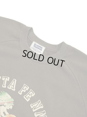 画像3: 【 Pherrow's（フェローズ） 】　フロッキープリントスウェット [ BUFFALO & INDIAN ] [ KHAKI ]