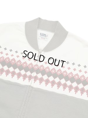 画像3: 【 Pherrow's（フェローズ） 】　雪柄スウェットカーディガン [ Snow Pattern Sweat Cardigan ] [ GRAY ]