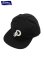 画像1: 【 Pherrow's（フェローズ） 】 ウールベースボールキャップ [ Wool baseball Cap ] [ BLACK ]  (1)