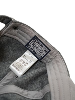 画像6: 【 Pherrow's（フェローズ） 】 ウールベースボールキャップ [ Wool baseball Cap ] [ GRAY ] 